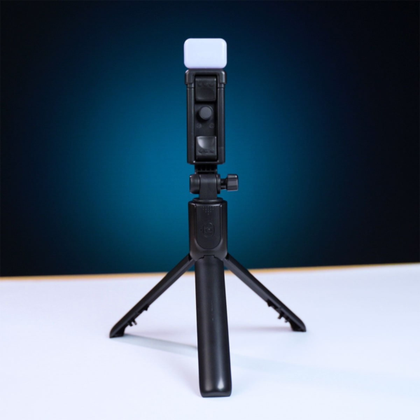 4-in-1 Multifunctional Selfie Stick, Tripod Stand, Bluetooth & Selfie Light 2.5F